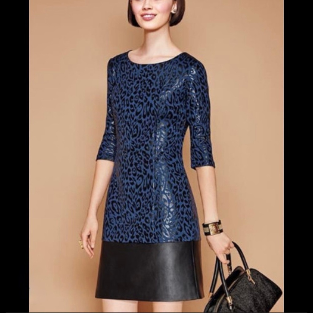 Mark Navy Blue Dress
